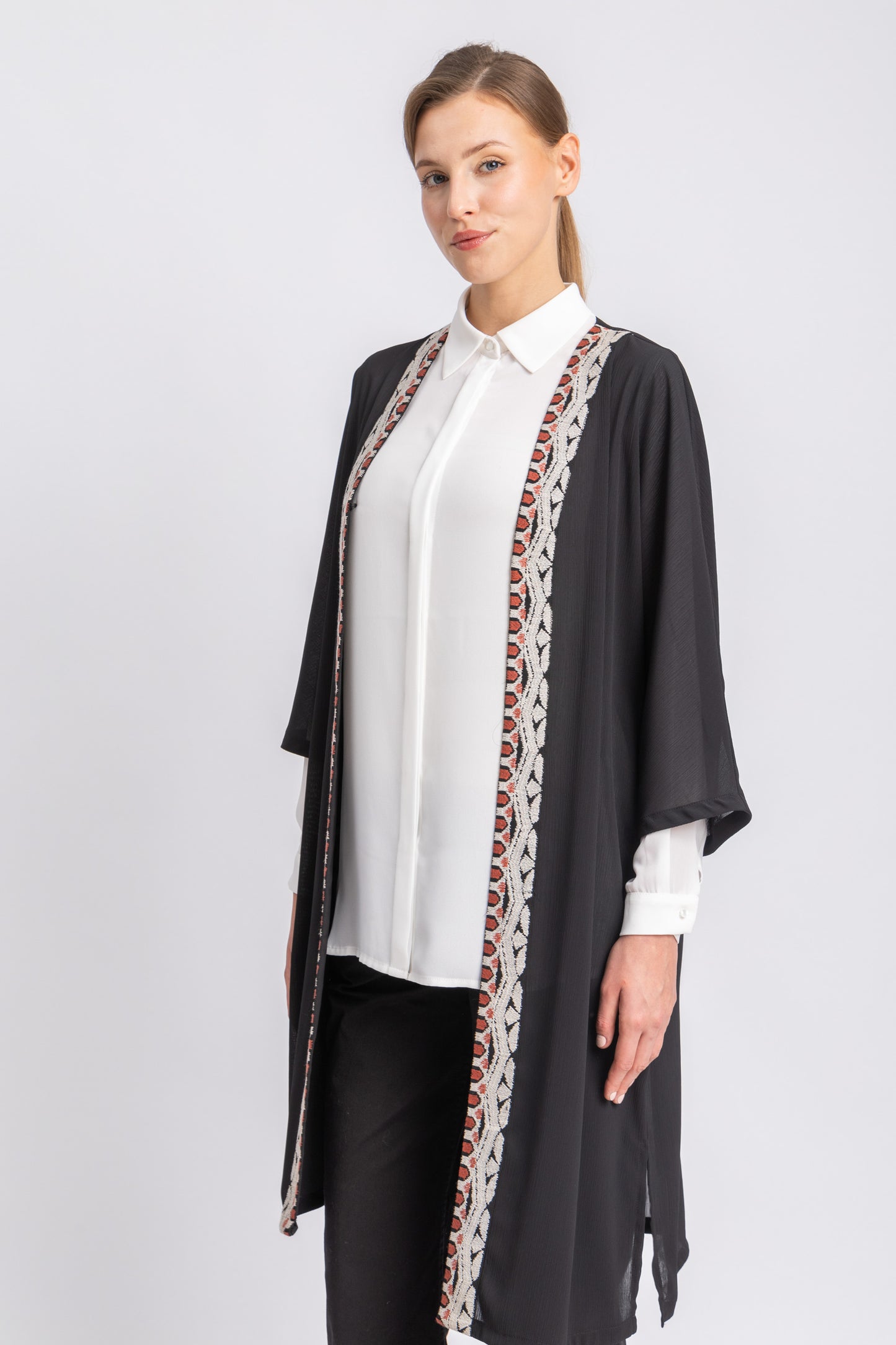 chiffon kimono jacket