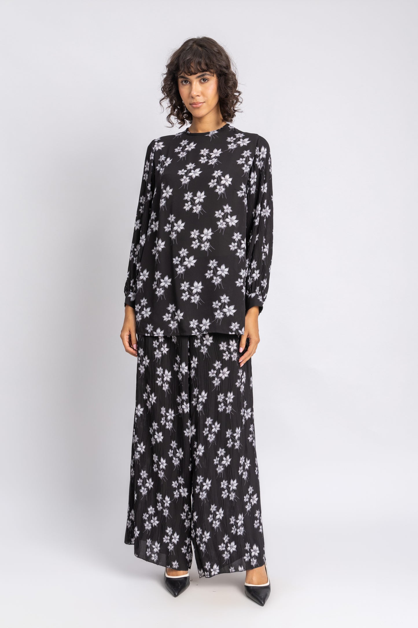chiffon pants