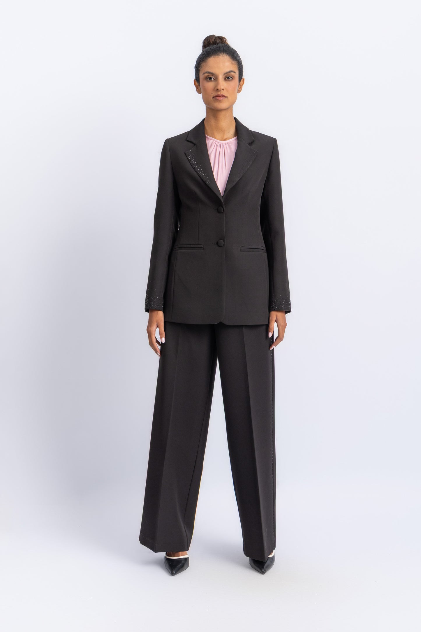crepe jacket