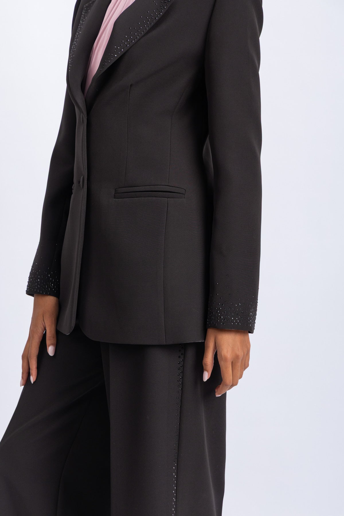 crepe jacket