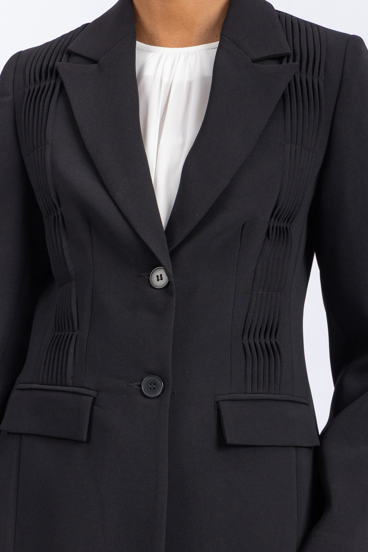 crepe jacket