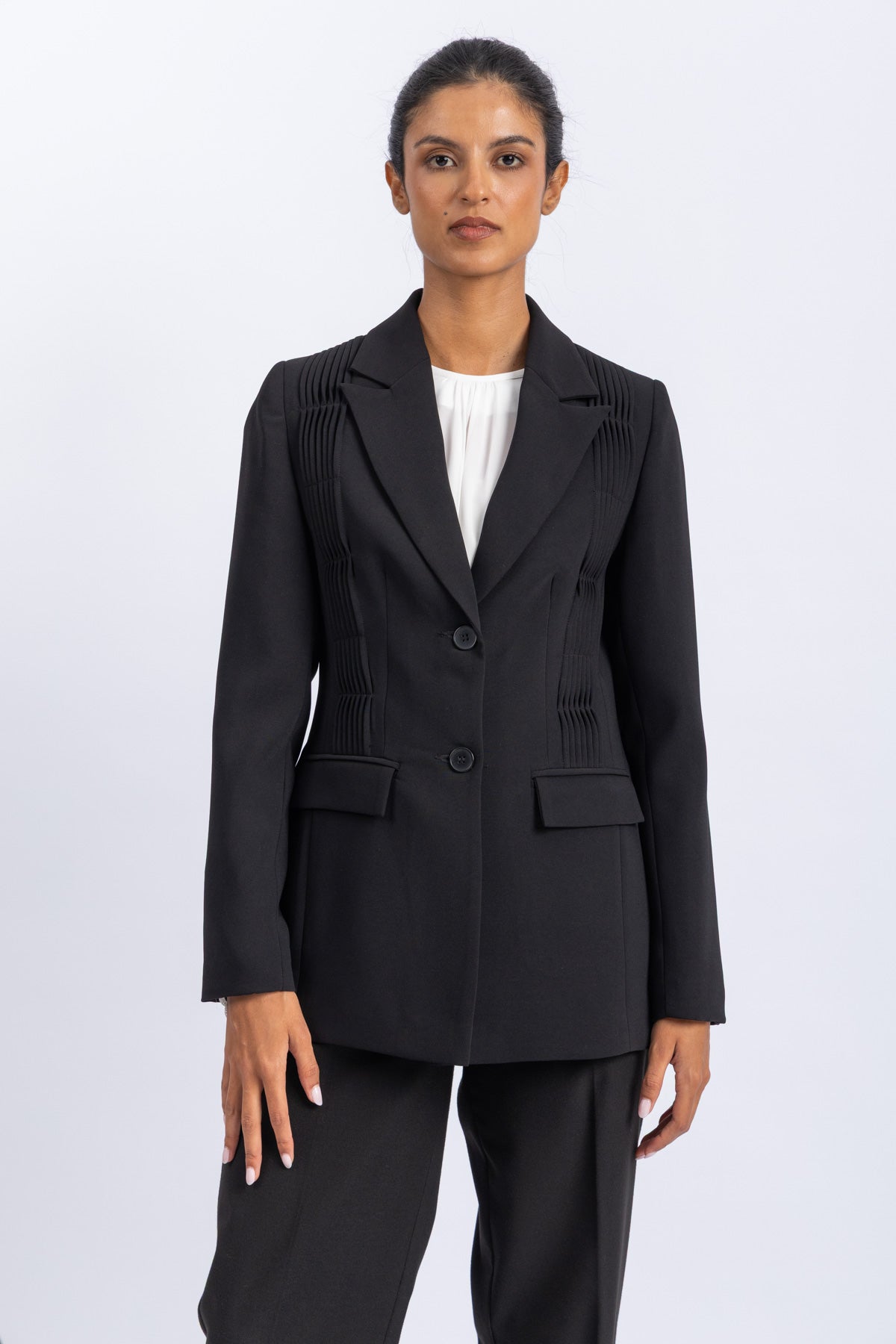 crepe jacket