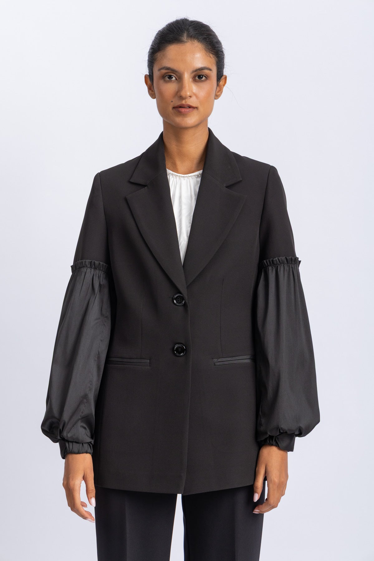 crepe jacket