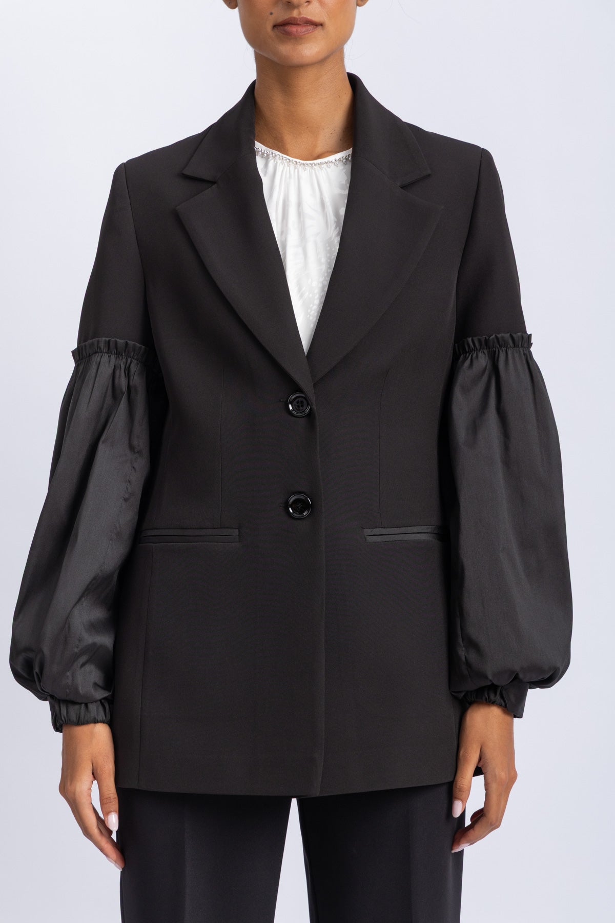 crepe jacket