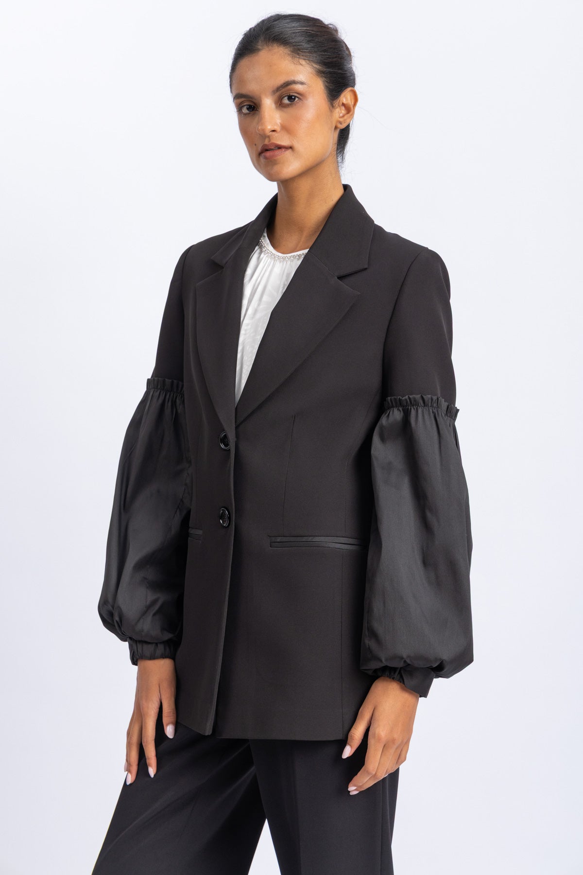 crepe jacket