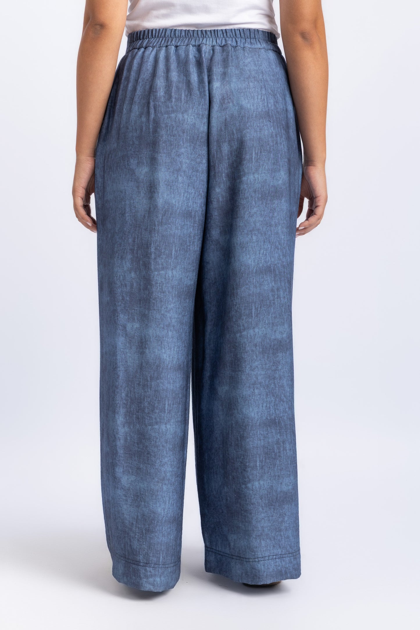 rayon poplin pants