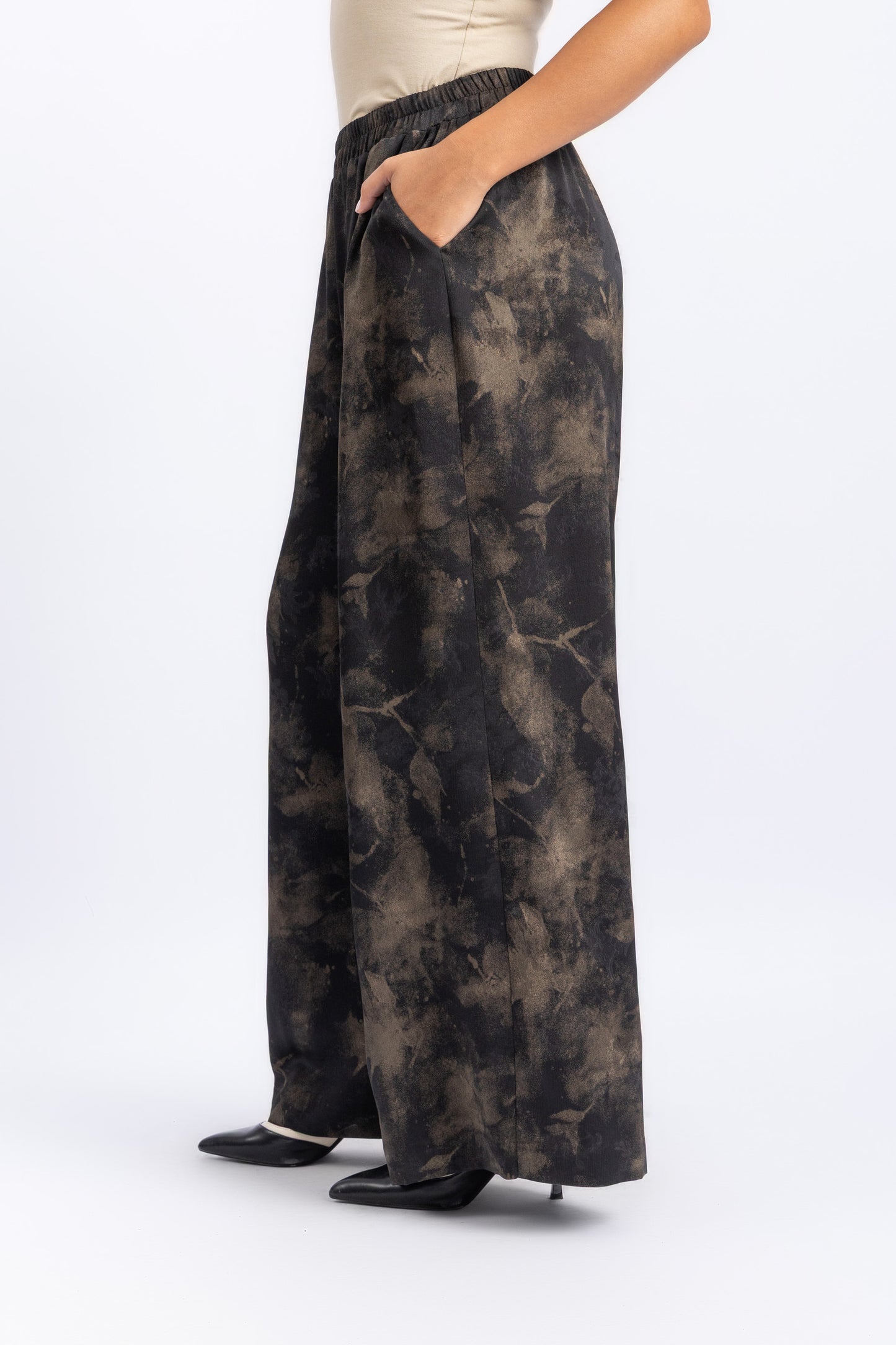 satin pants