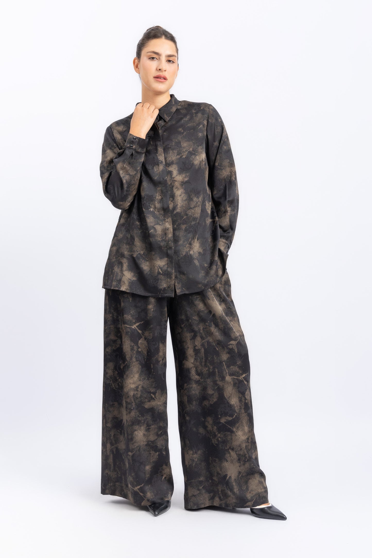 satin pants