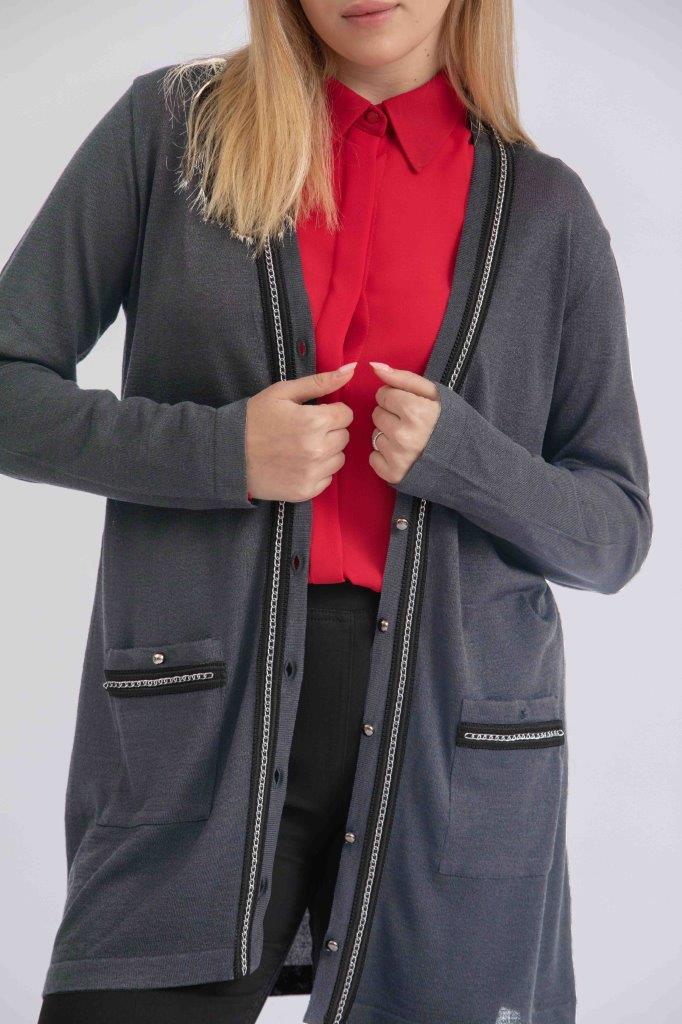Knitwear jacket
