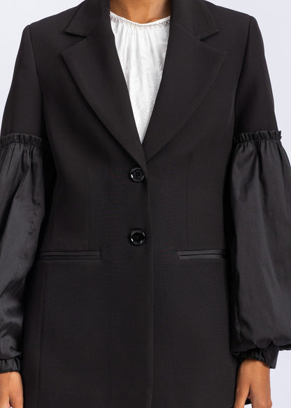 crepe jacket