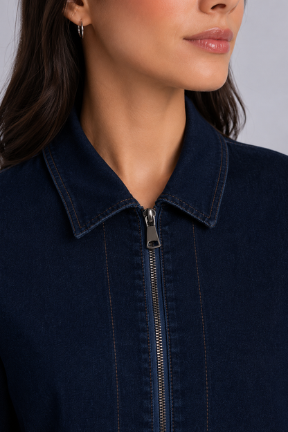 jeans poncho