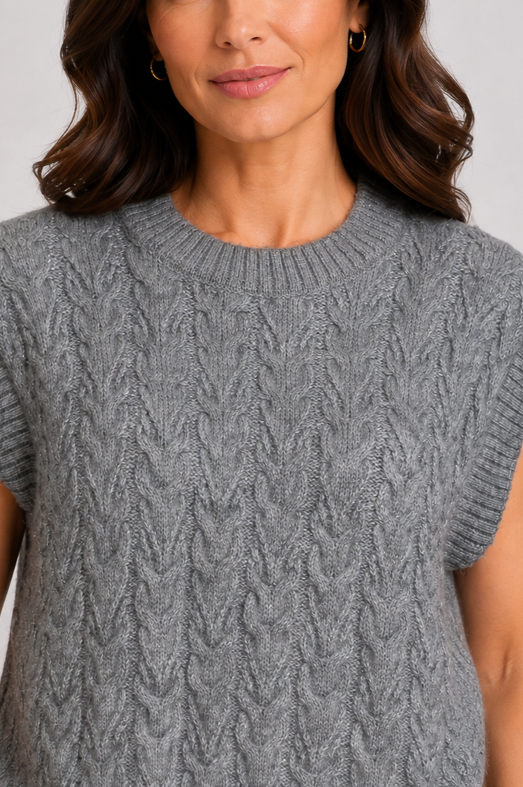 knitwear vest