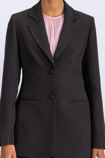crepe jacket