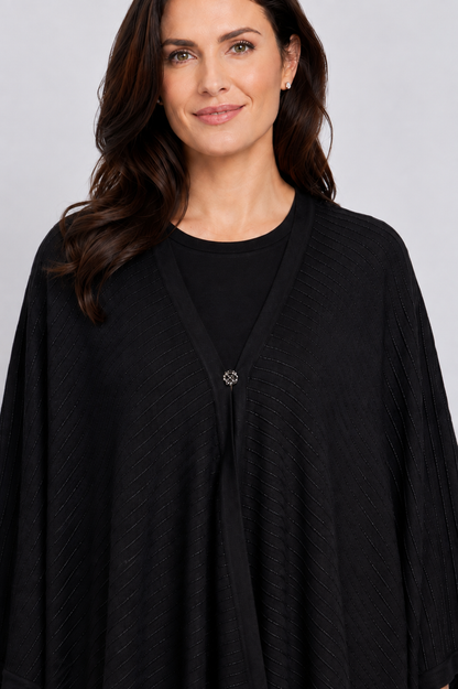knitwear poncho