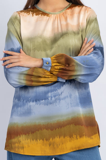 satin blouse
