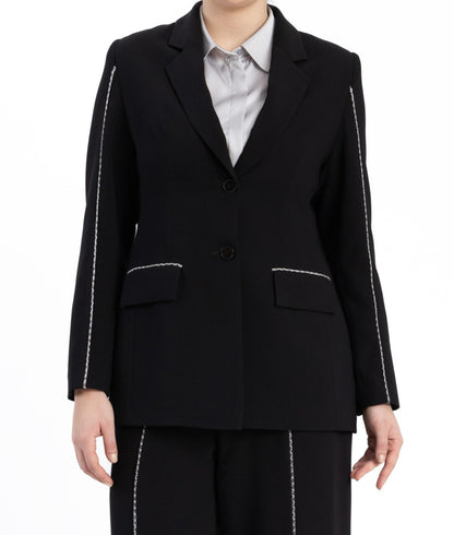 crepe jacket