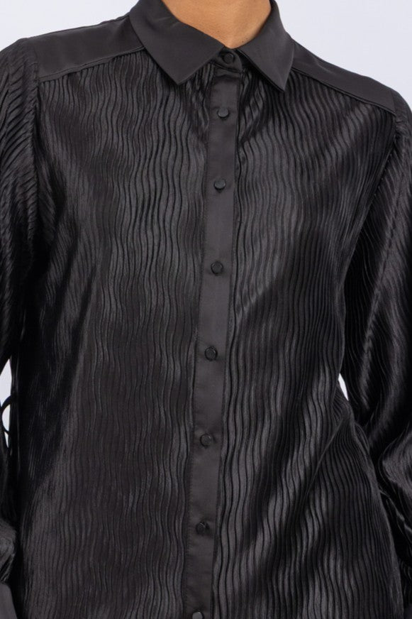 satin shirt