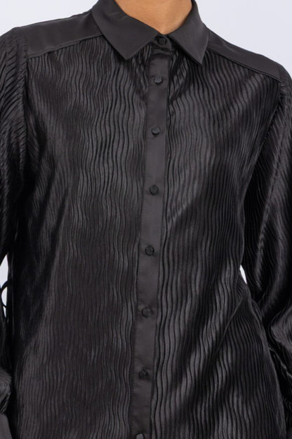 satin shirt