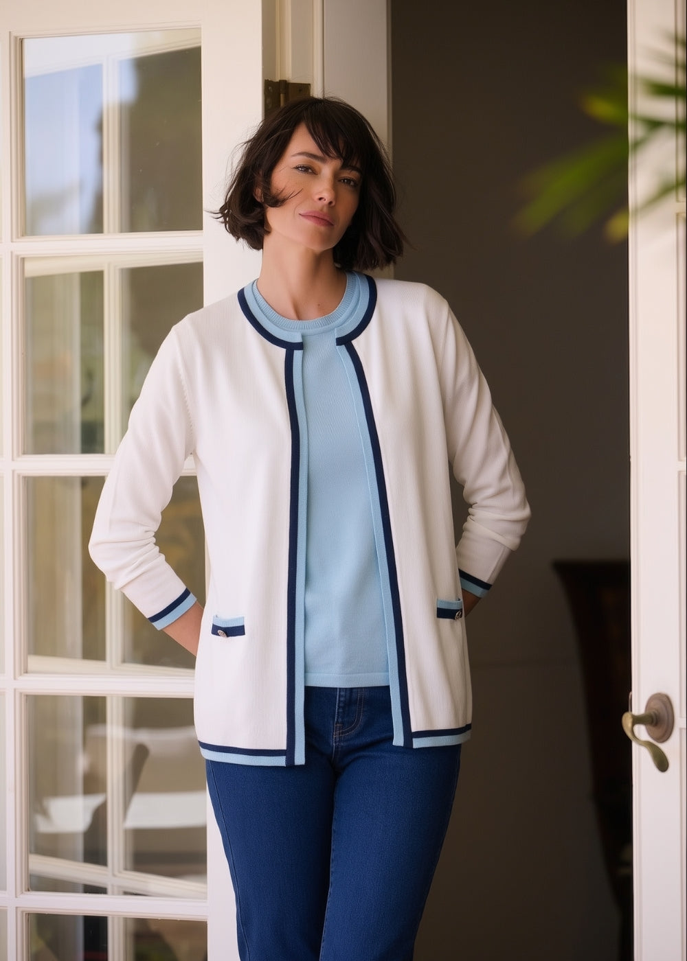 knitwear jacket