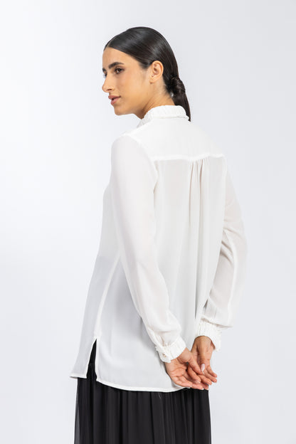 chiffon shirt