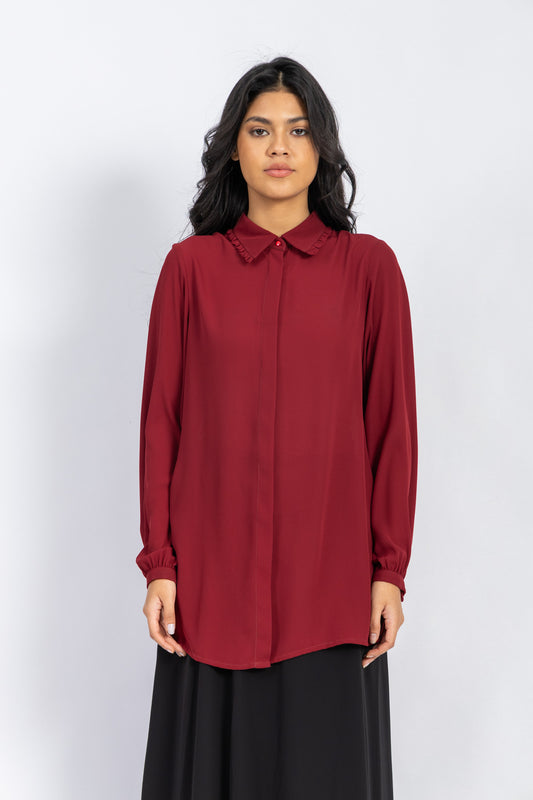 chiffon shirt