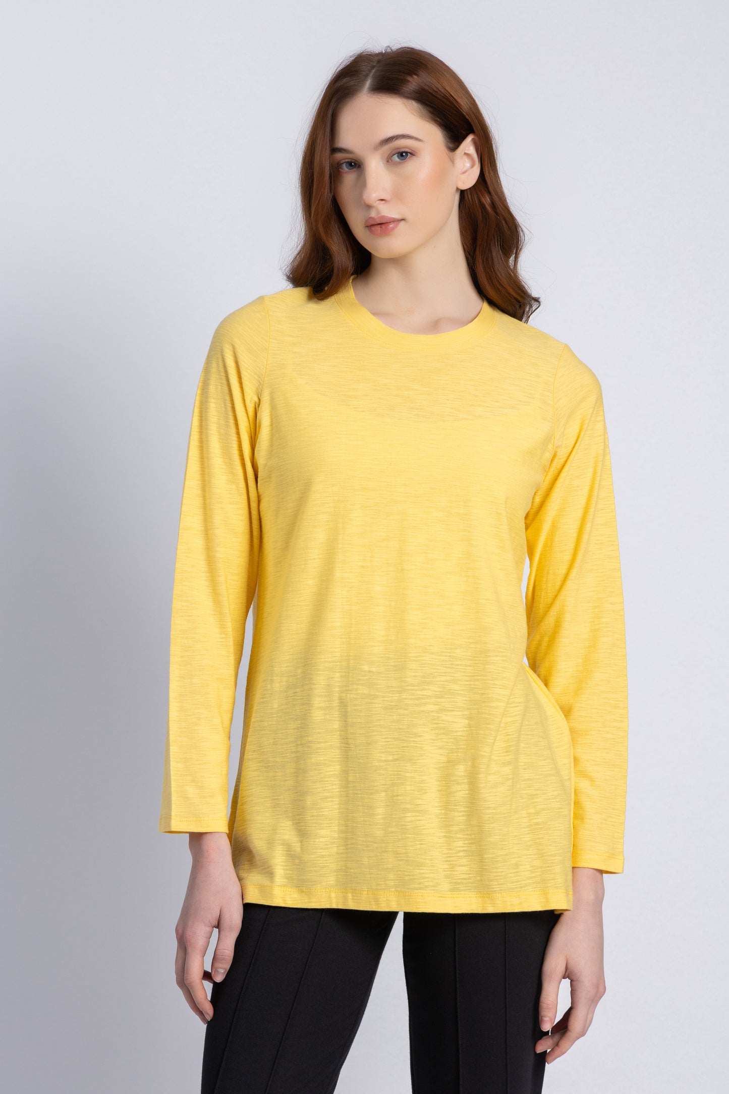 cotton jersey blouse