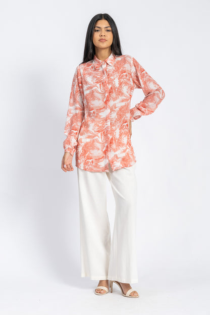 chiffon shirt