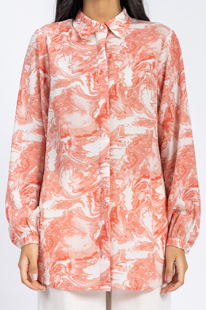 chiffon shirt