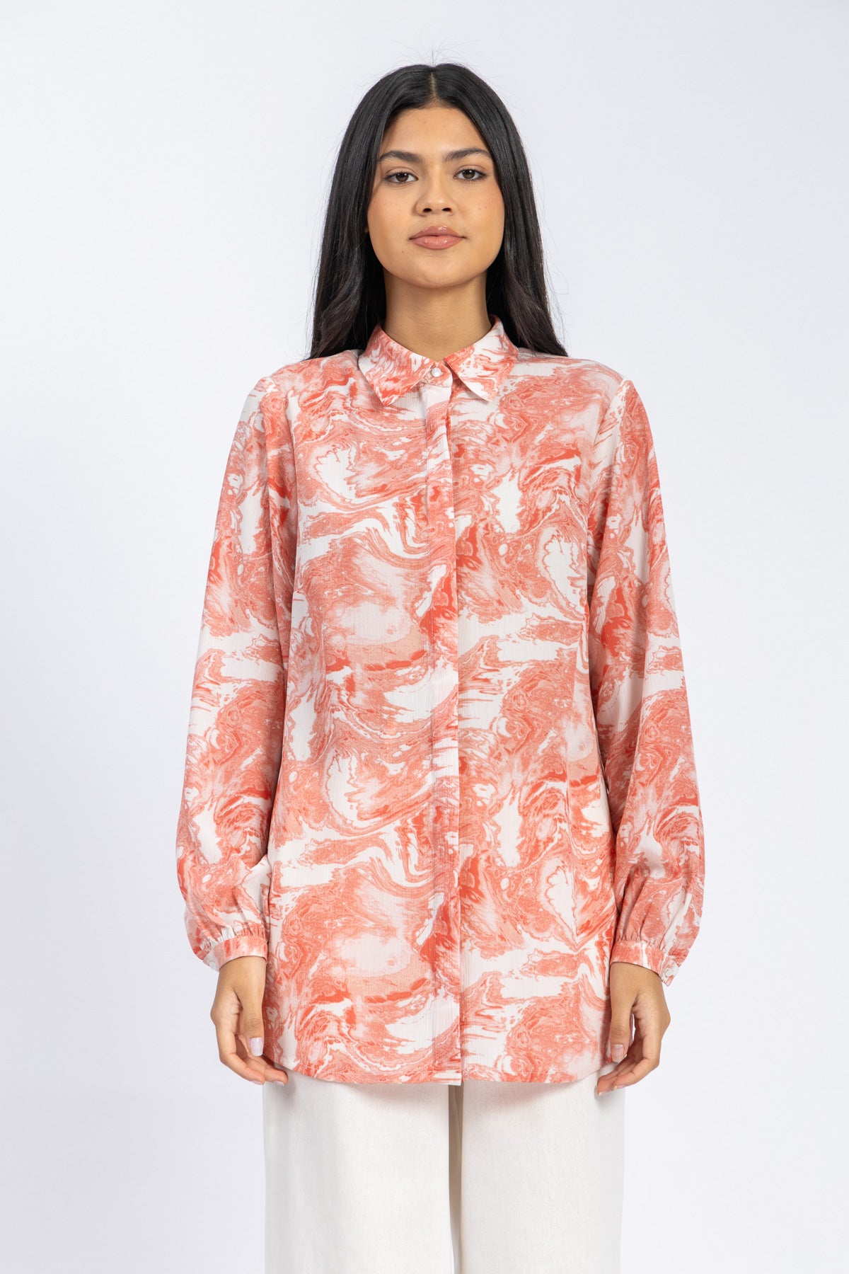 chiffon shirt