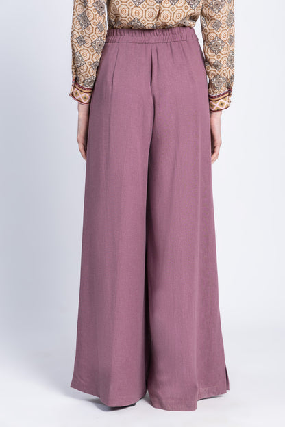 solid linen pant