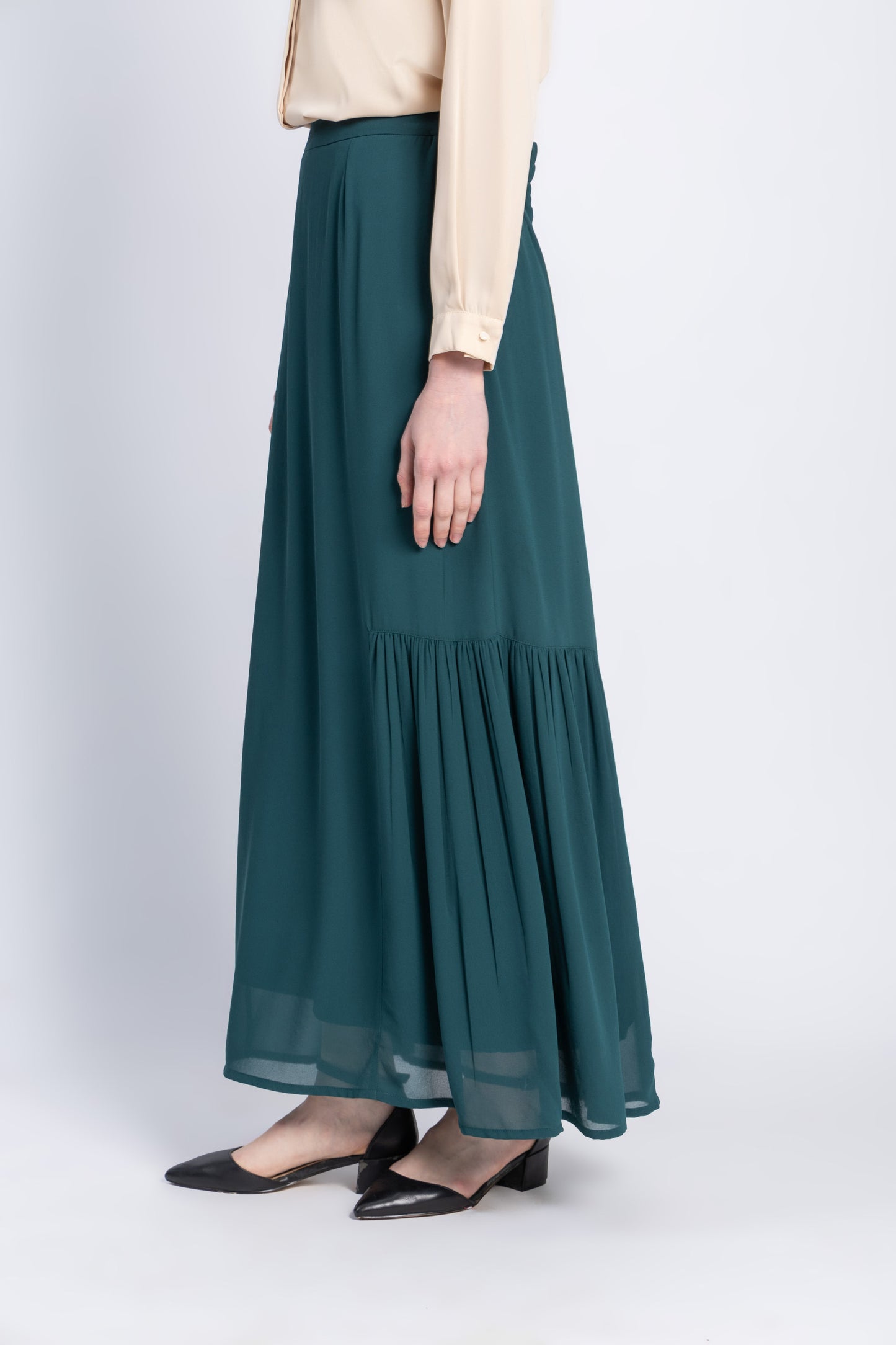 chiffon skirt