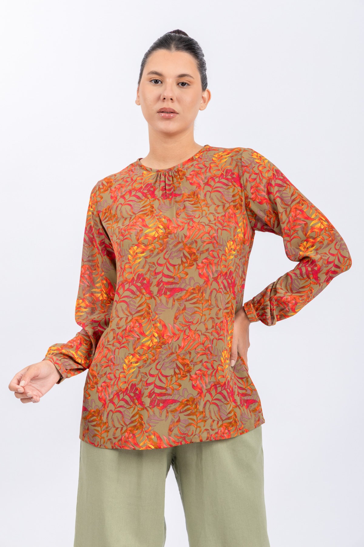 chiffon blouse