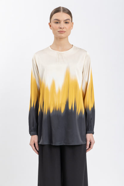 satin blouse