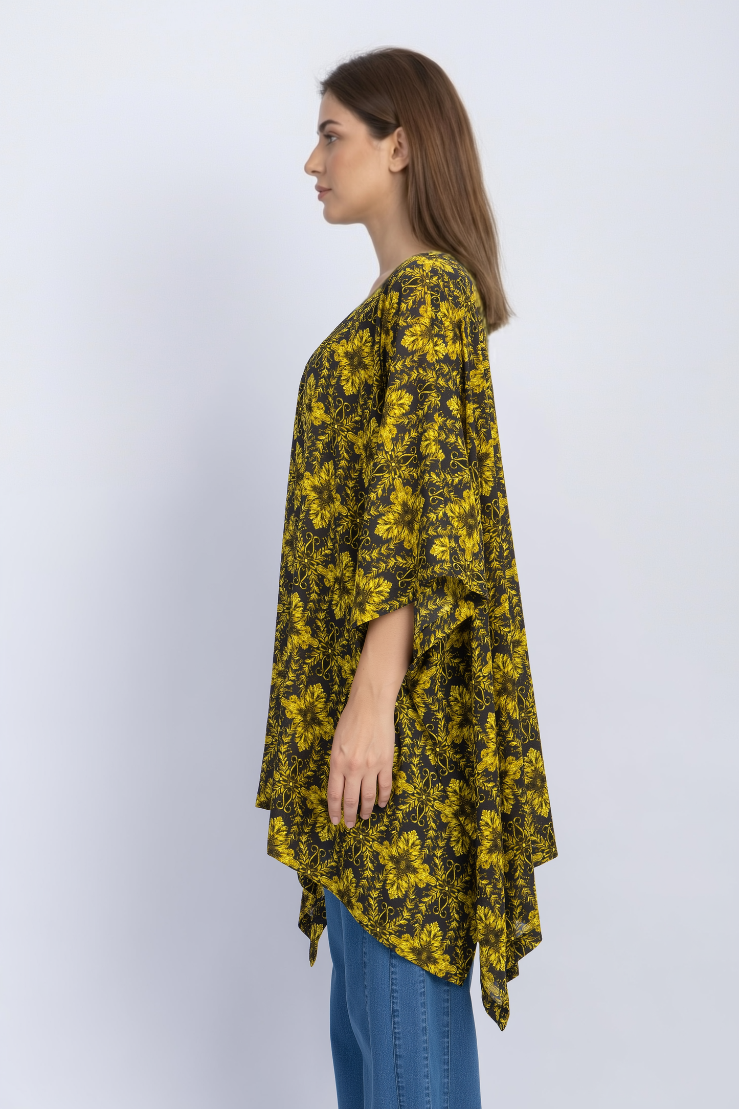 chiffon poncho