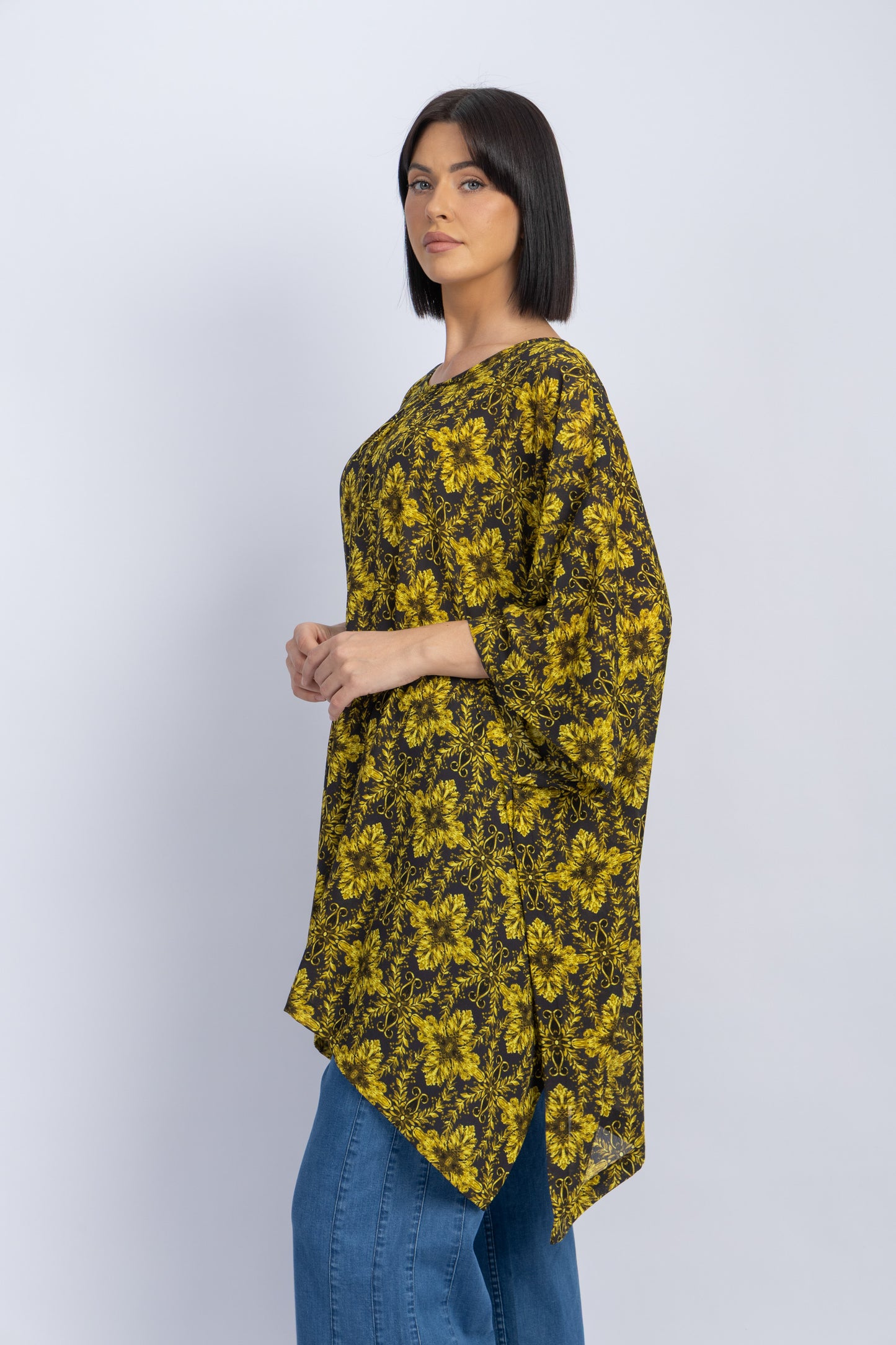 chiffon poncho