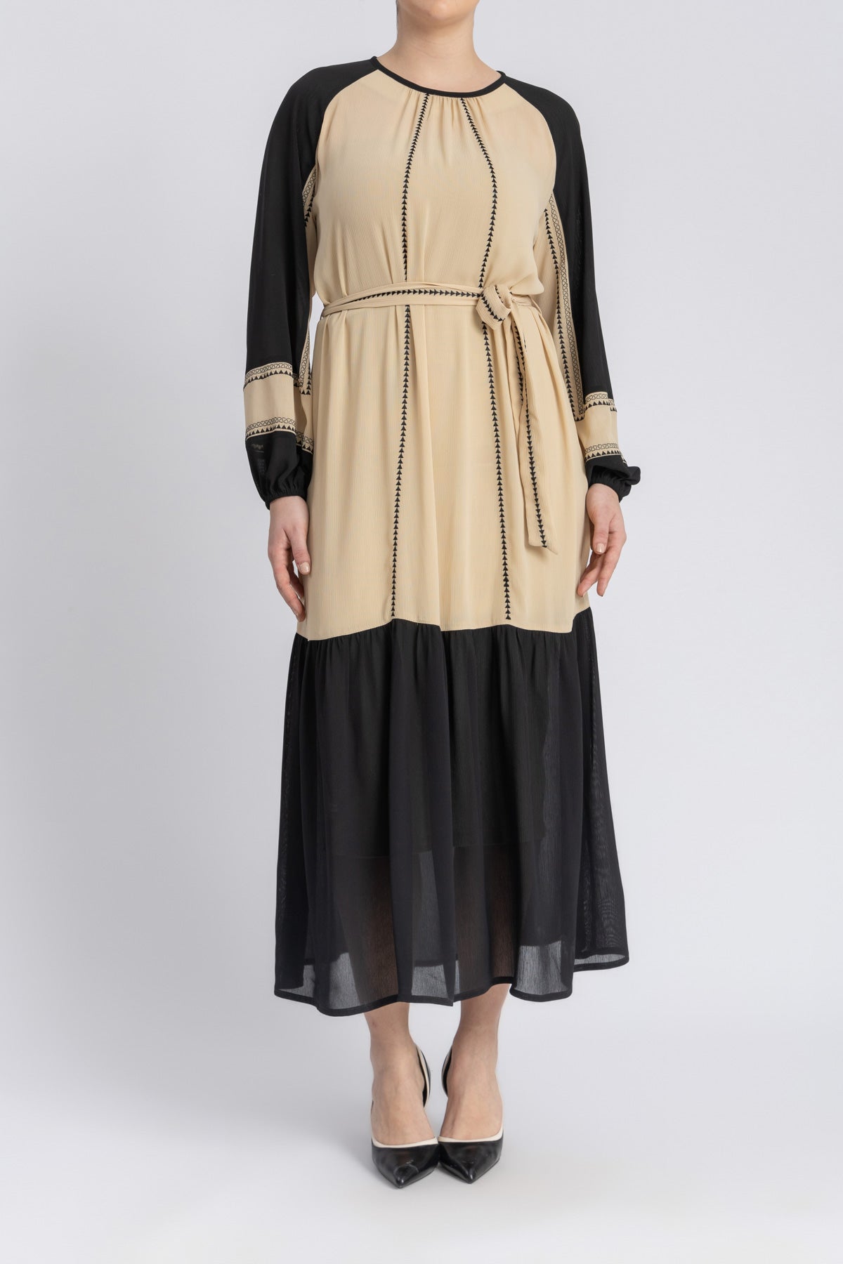 chiffon dress