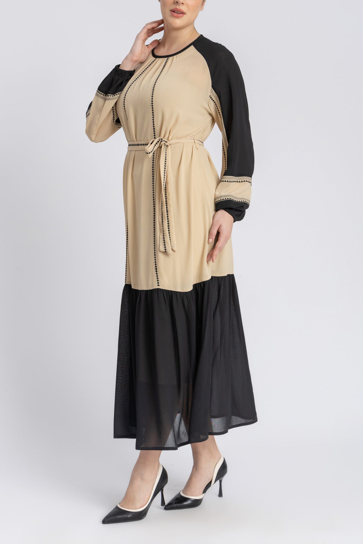 chiffon dress