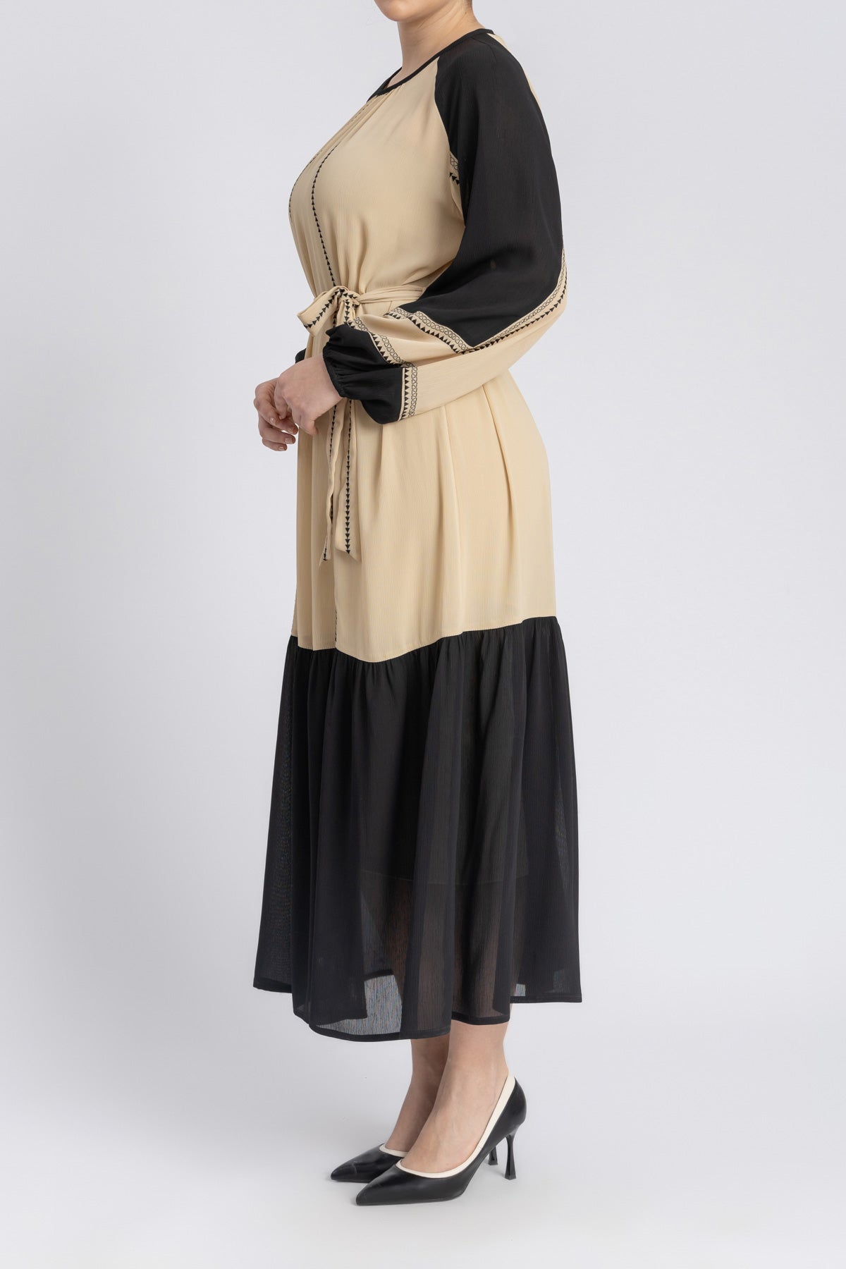 chiffon dress
