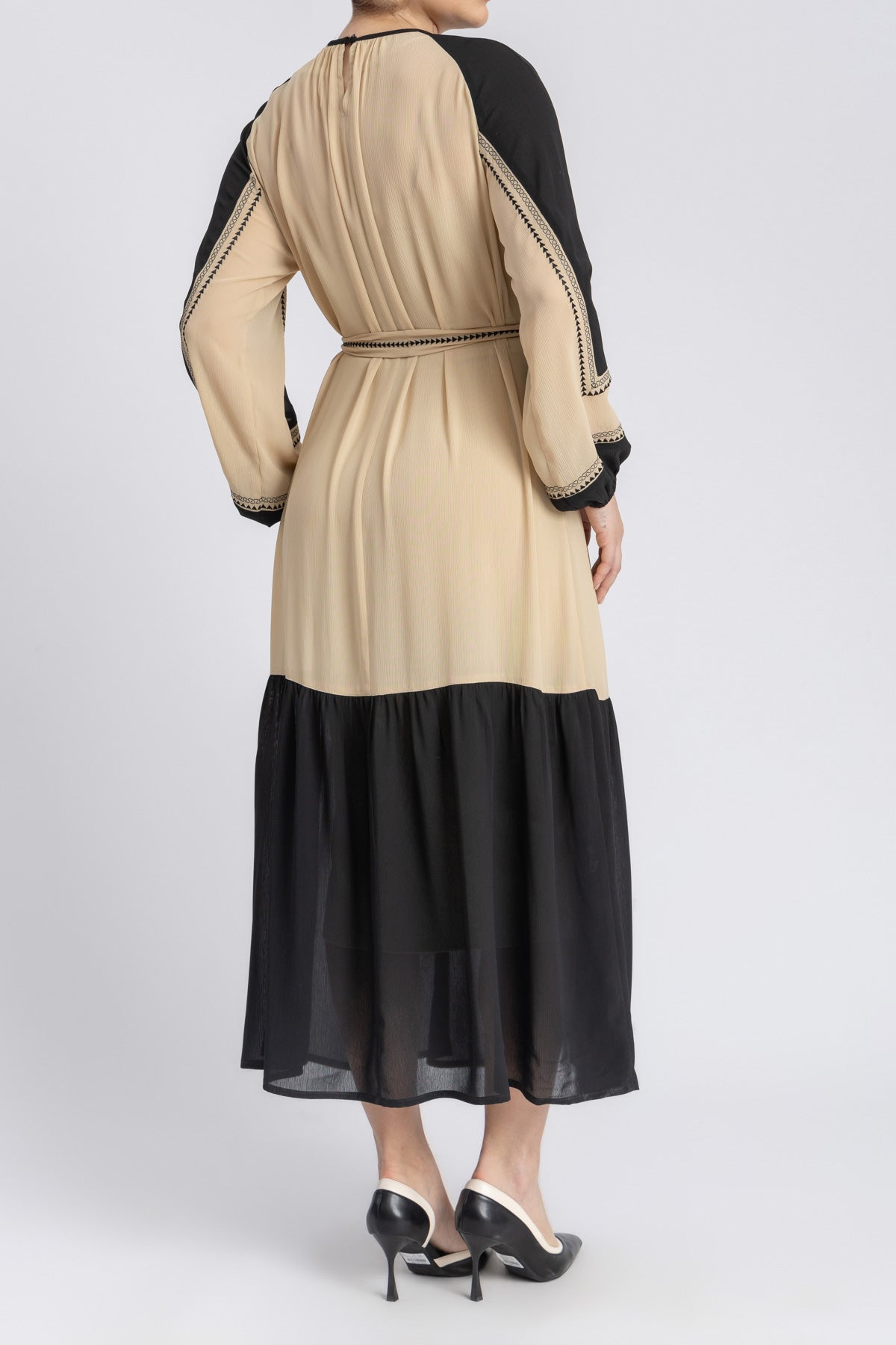 chiffon dress