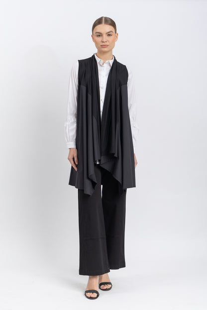 chiffon vest