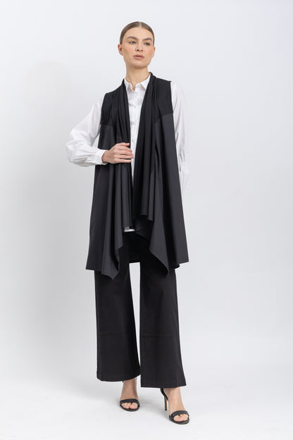 chiffon vest