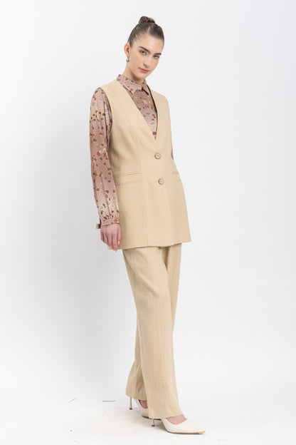 linen vest