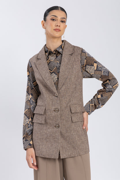 linen vest