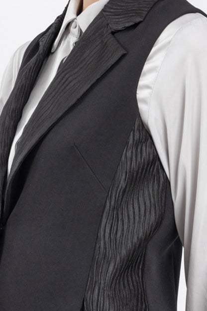 velvet vest