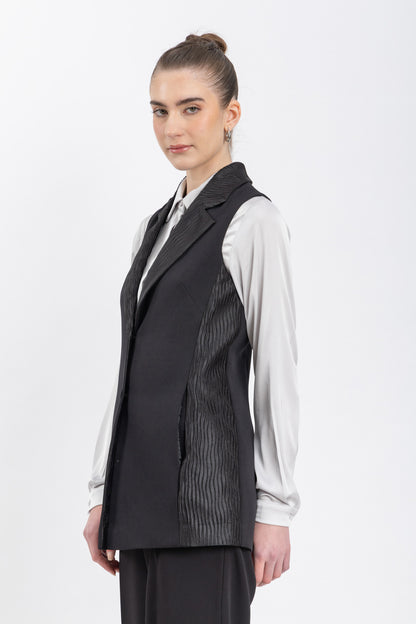 velvet vest