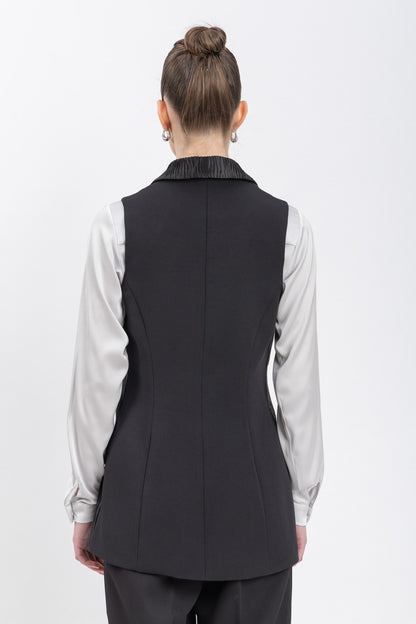 velvet vest