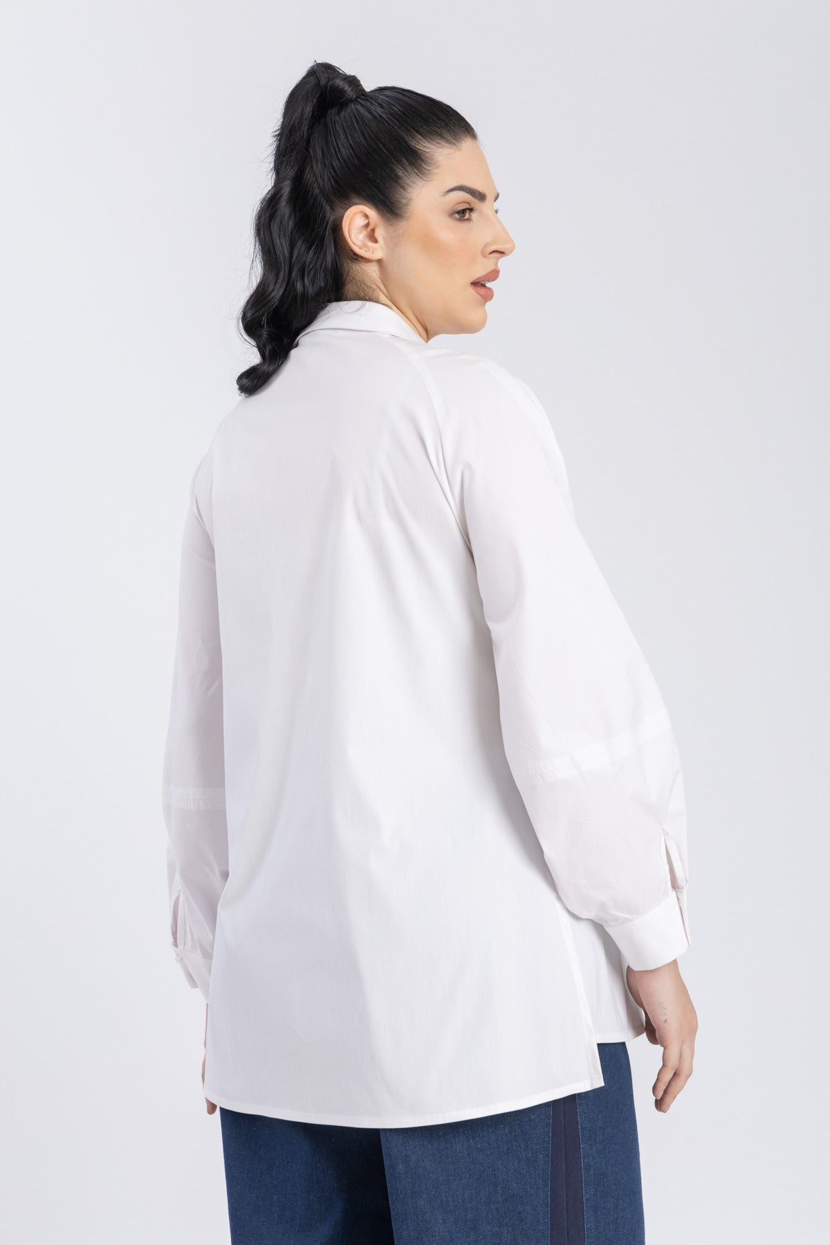 cotton poplin shirt