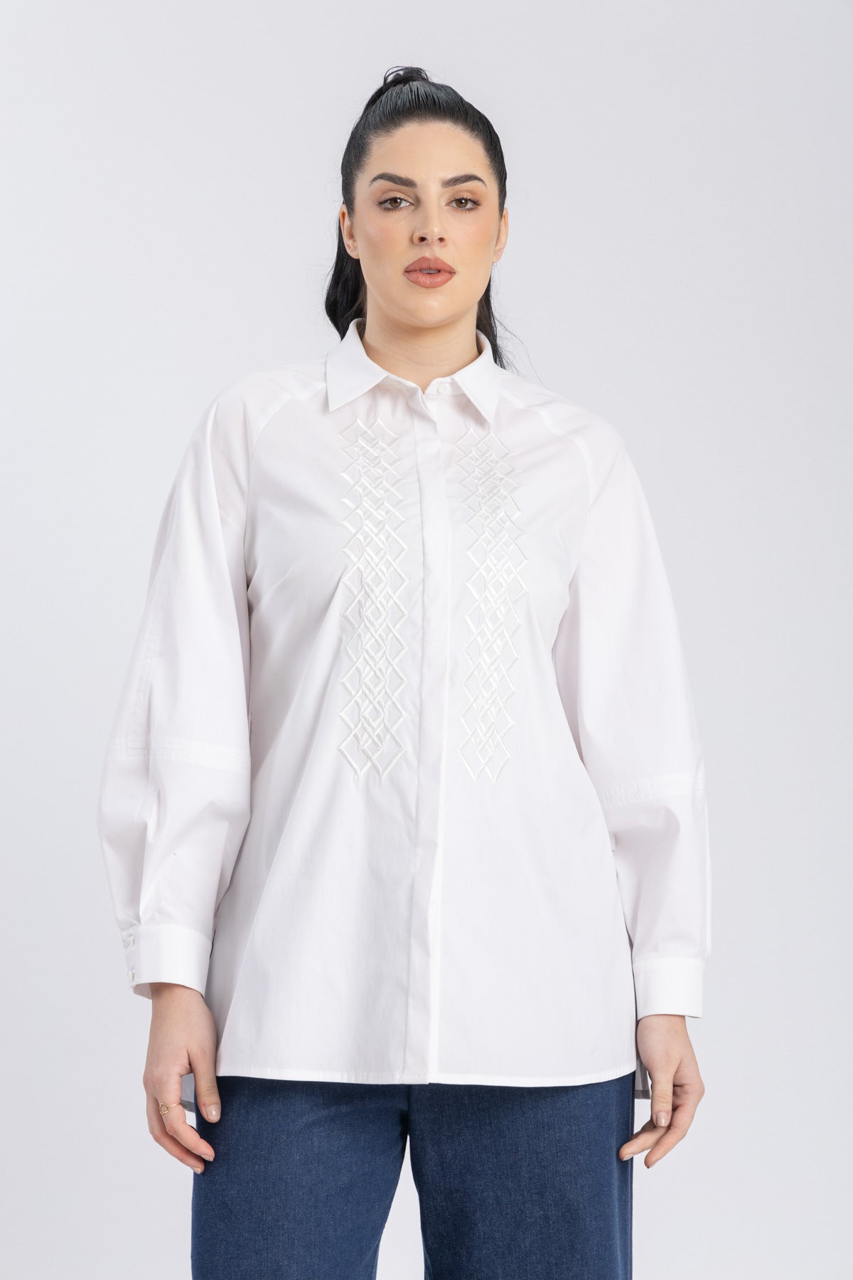 cotton poplin shirt