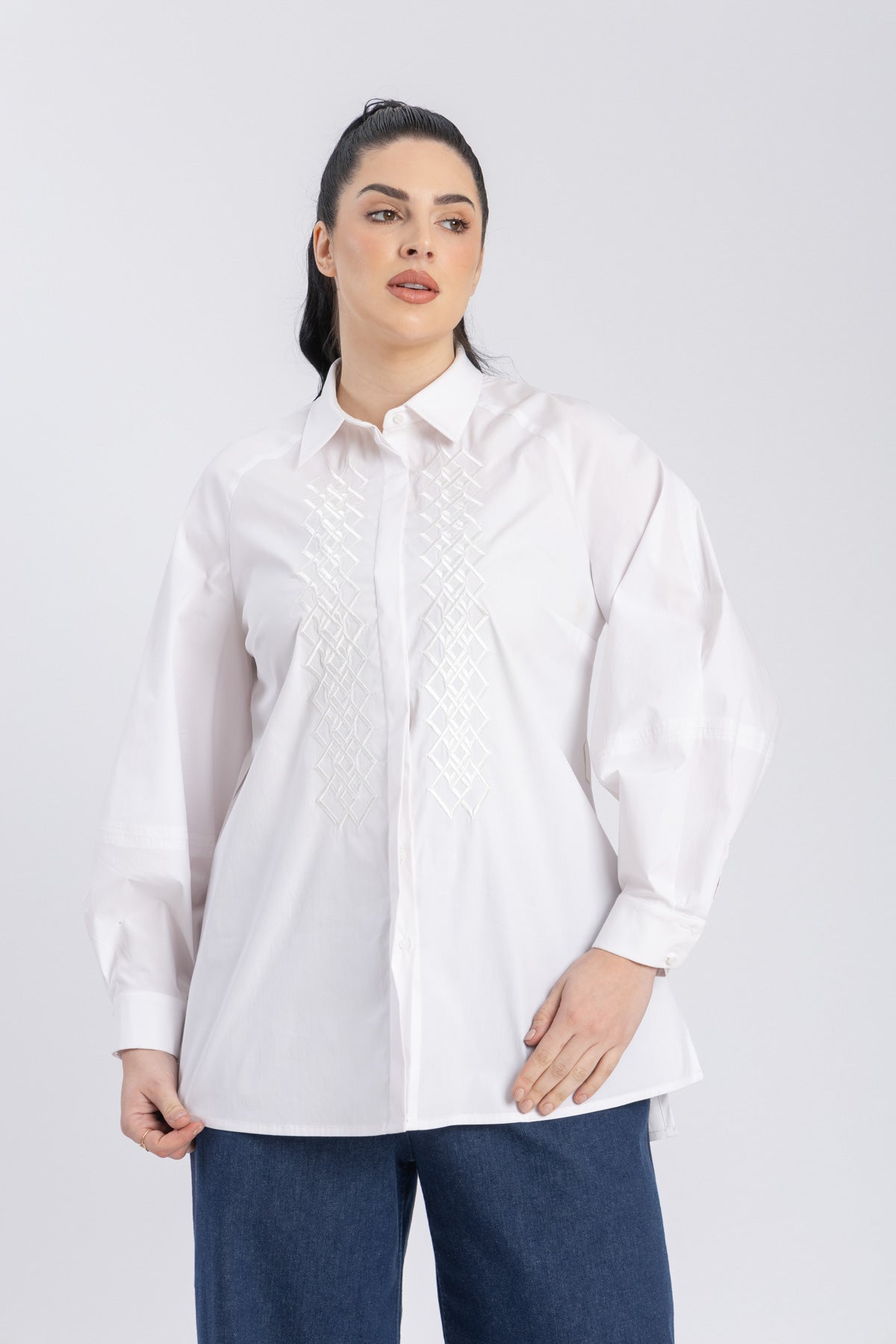 cotton poplin shirt