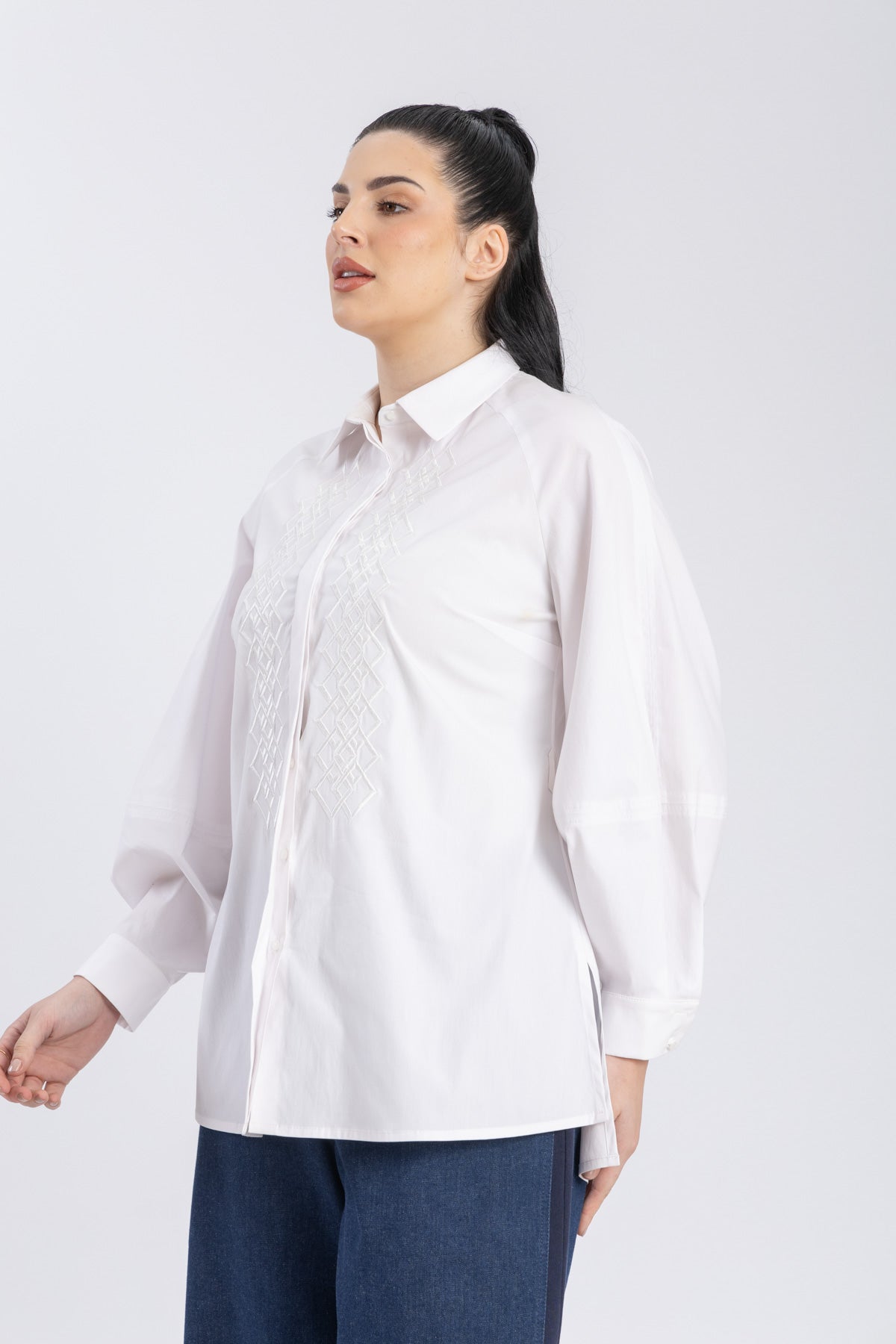 cotton poplin shirt